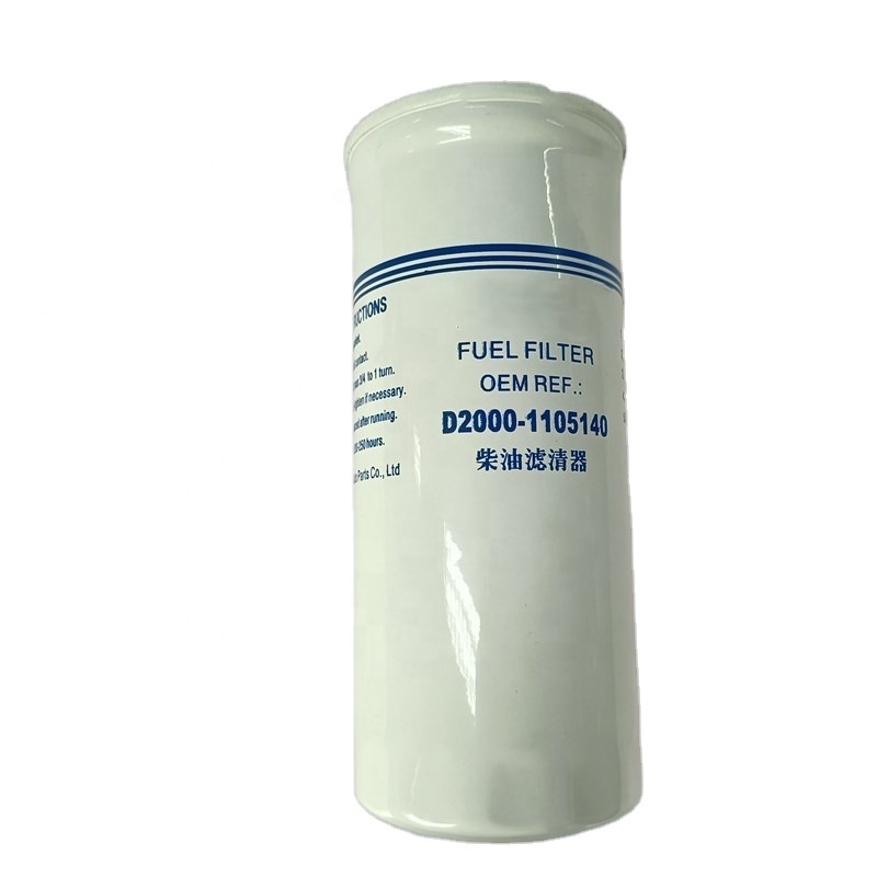 China Filtro de combustible diesel popular D2000-1105140 Fabricantes