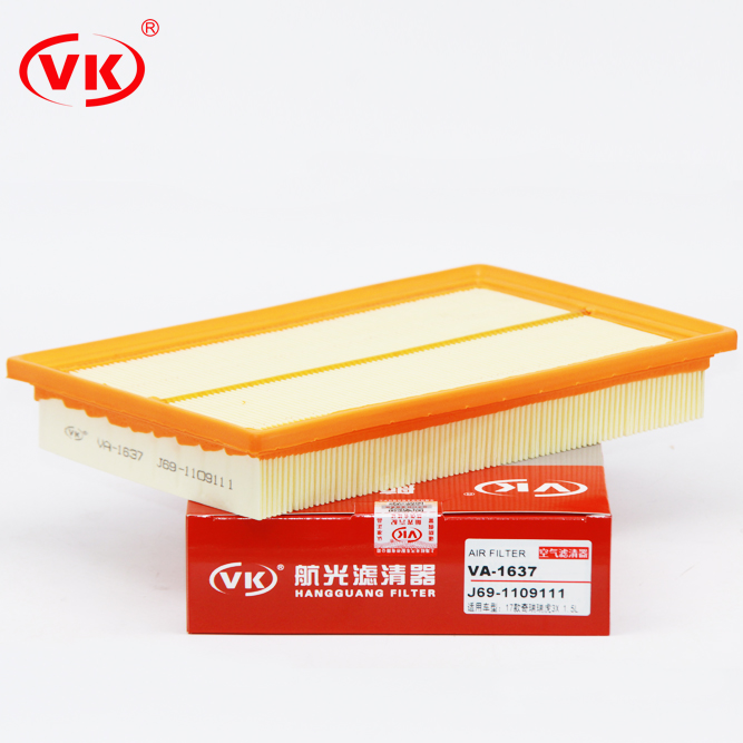 China Filtro de aire del filtro de los accesorios del coche del mercado de accesorios del alto rendimiento J69-1109111 Fabricantes